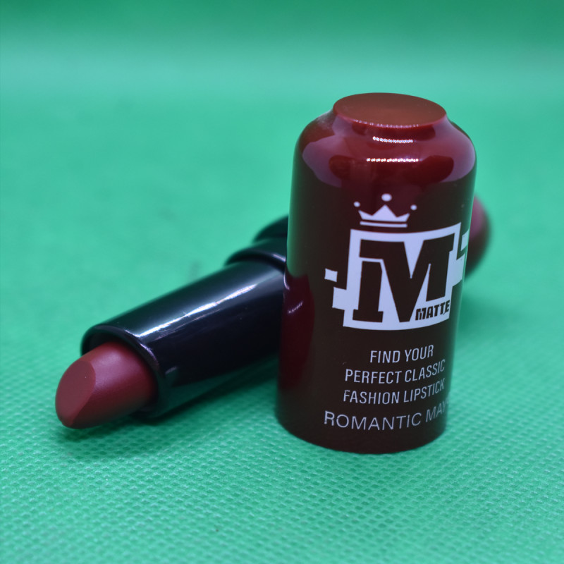 Matte lip stick mahroon colour