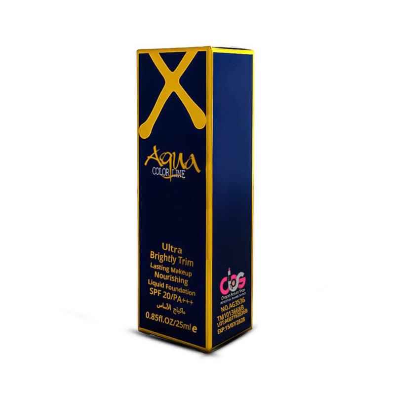 Aqua Color Line Ultra Brightly Trim Foundation 25ml.