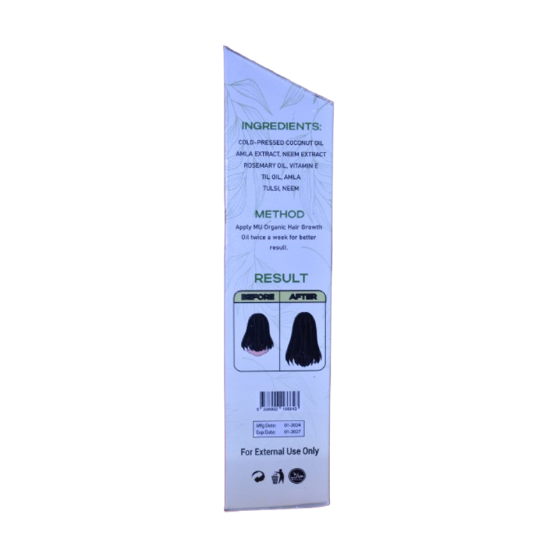 HERB STORIES ORGANIC HAIR GROWTH OIL 100ML