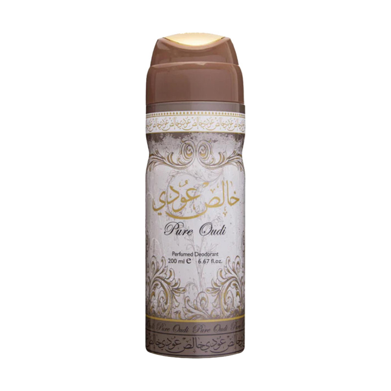 Pure Oudi Khalis Oudi Lattafa Deodorant Body Spray 200m