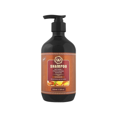 Tree City Natural + Professional Keratin Ginger Shampoo, Nourishing & Repairing, 500ml