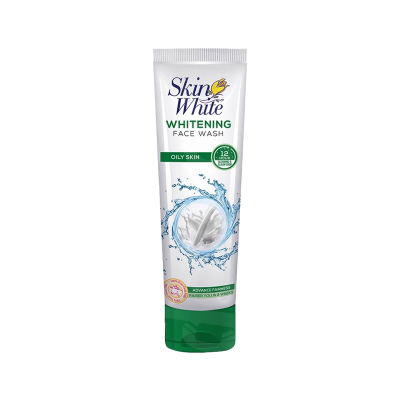 Skin White Oily Skin (Green) Whitening Face Wash 60 ml Pack liquid