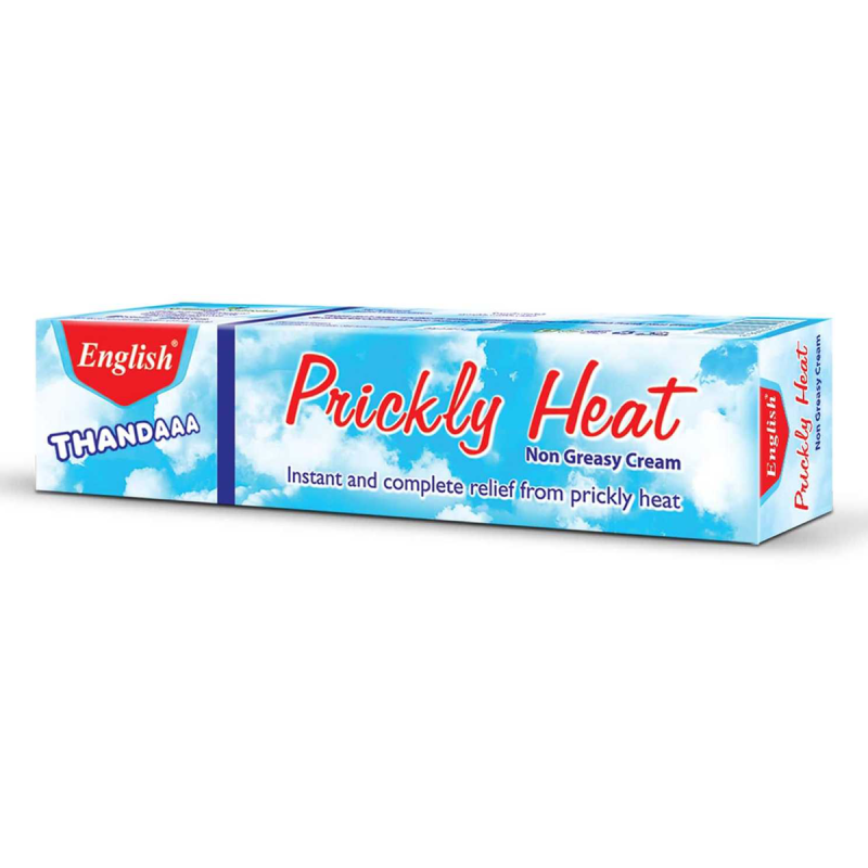 English Prickly Heat Cream Regular Pack 75G