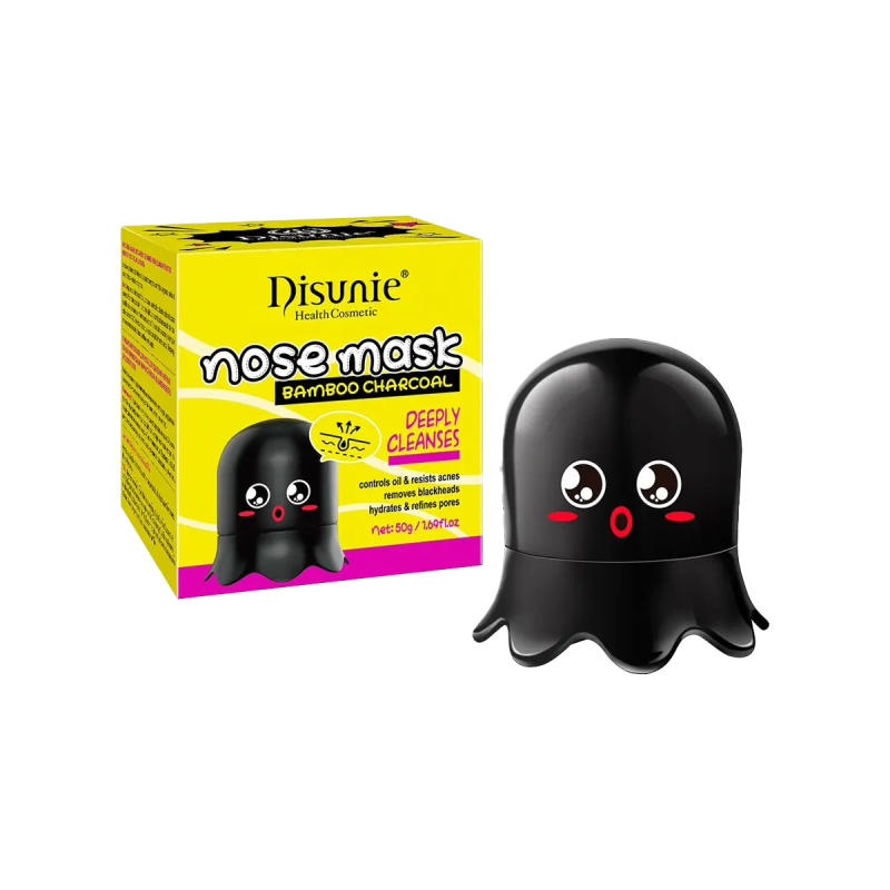Disunie Nose Mask Blackhead Remover Patches Bamboo Chrcoal Nose Cleaning 50g