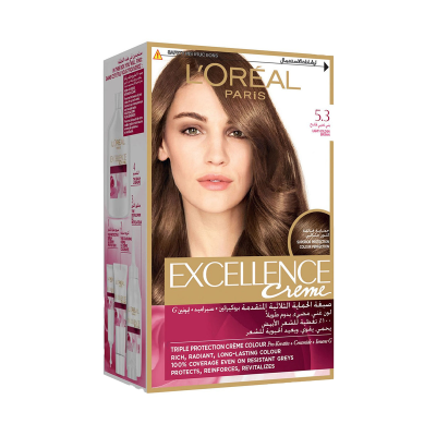 L'Oreal Excellence Creme 5.3 Light Golden Brown