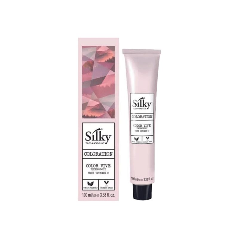 Silky Hair Color (Shade-5.34 Light Copper Gold Brown)
