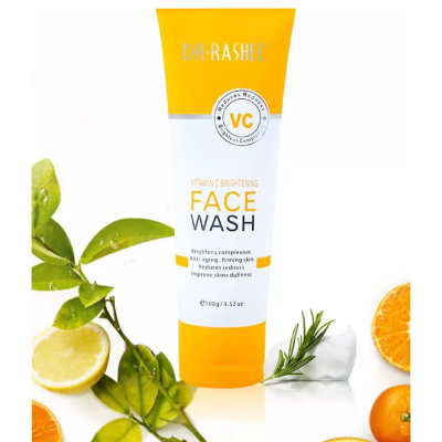 DR.RASHEL Vitamin C Brightening Face Wash 100g – Illuminate & Refresh Your Skin