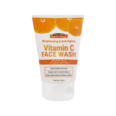 Saeed Ghani Vitamin C Brightening & Anti Aging Face Wash 100 ml