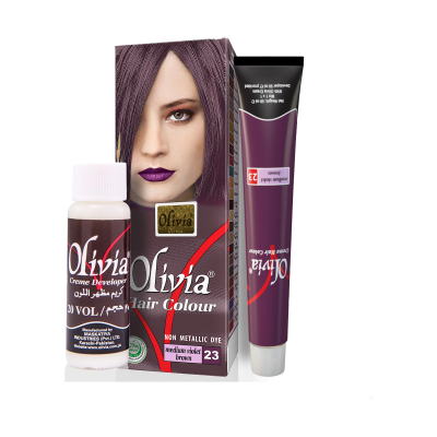 Olivia Hair Colour - Medium Violet Brown
