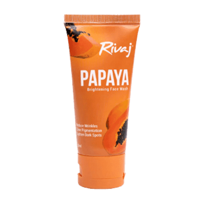 RIVAJ UK PAPAYA BRIGHTENING FACE WASH 50ML