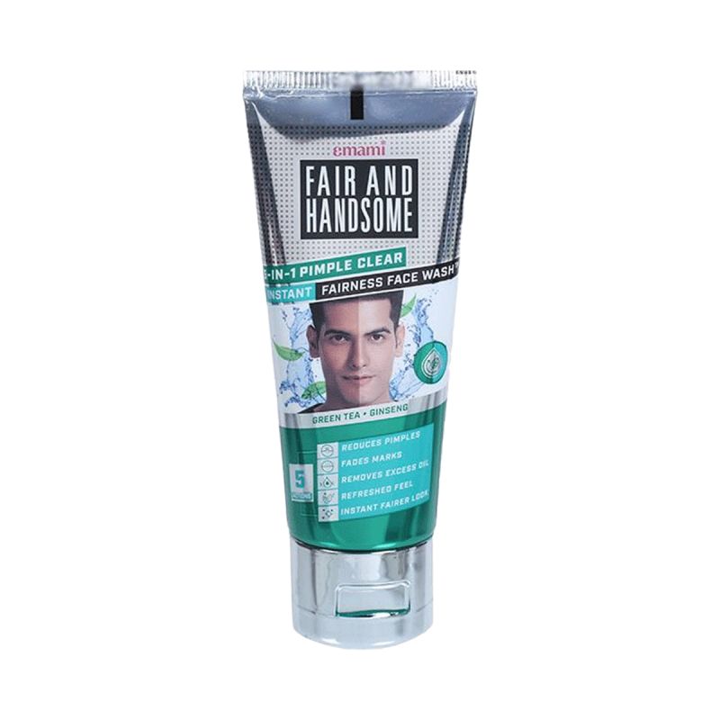 Emami Smart & Handsome 5 In 1 Anti Pimple Face Wash 50g