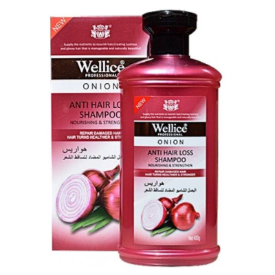 Wellice Onion Anti Hair Loss Shampoo 400ml