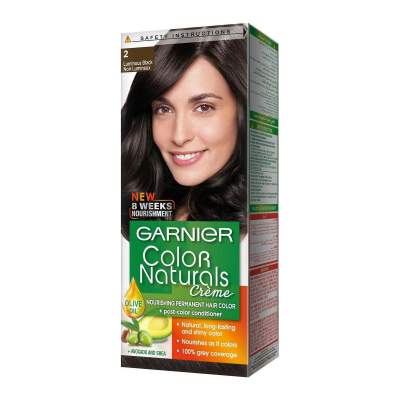 Garnier Hair Color Naturals # 2 Luminous Black