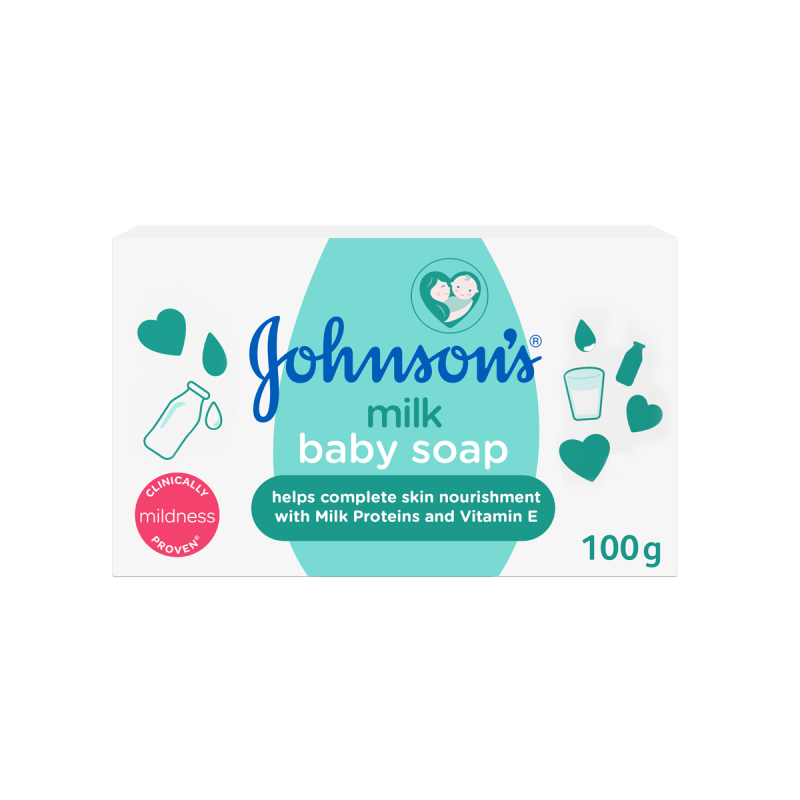 Johnson's Baby Milk Soap (100g)