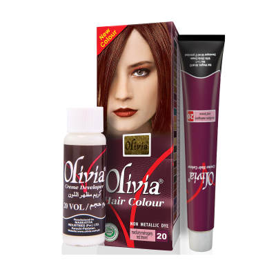 Olivia Hair Colour - Dark Red Blonde