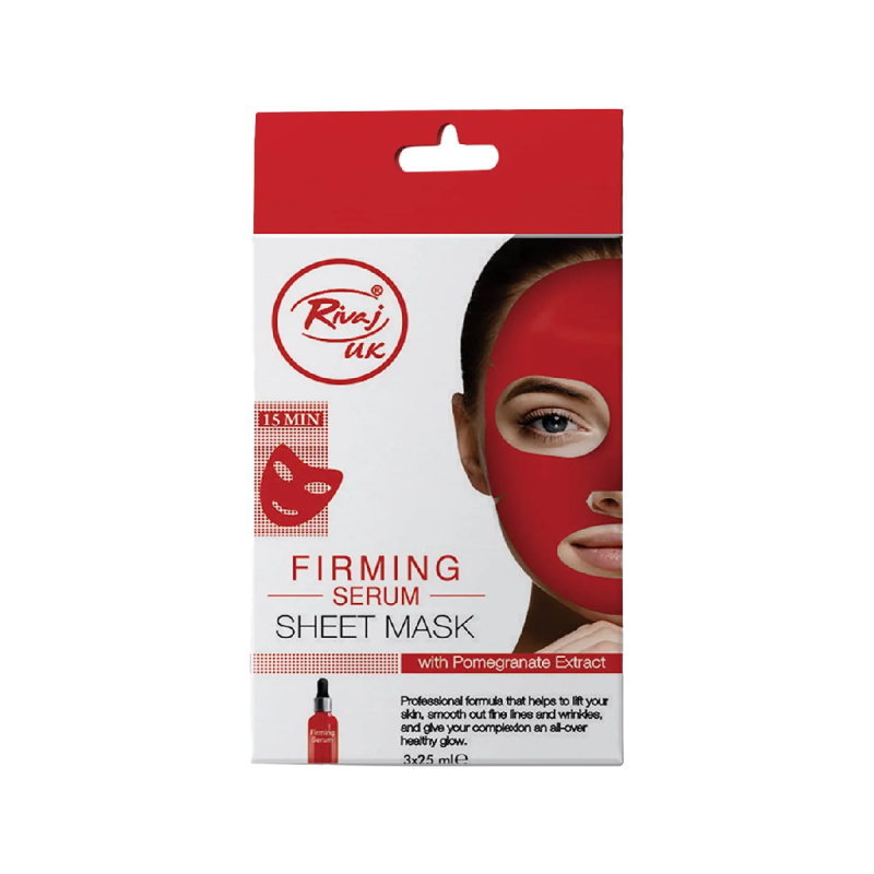 RIVAJ FIRMING SERUM SHEET MASK 3X25ML
