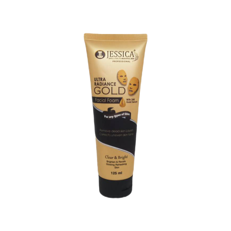 Jessica 24K Gold Ultra Radiance Facial Foam Face Wash