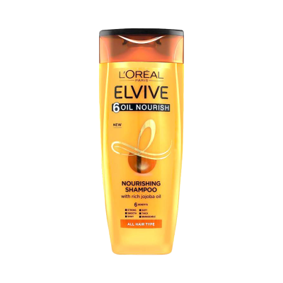 L'Oreal Paris Elvive 6 Oil Nourish Shampoo All Hair Type 175ml