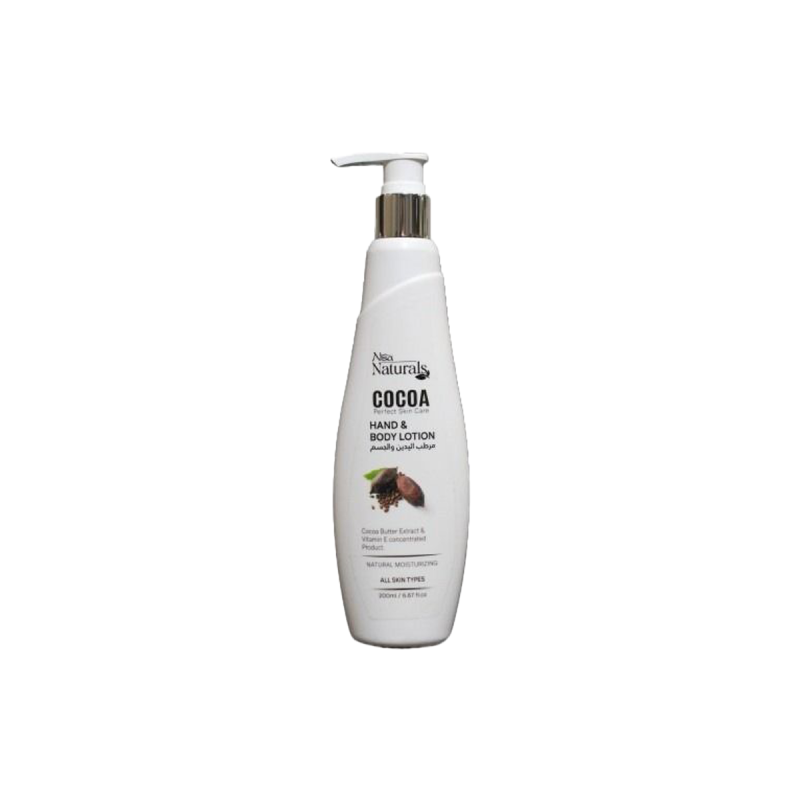 Nisa Naturals - Hand & Body Lotion - Cocoa 200 ml