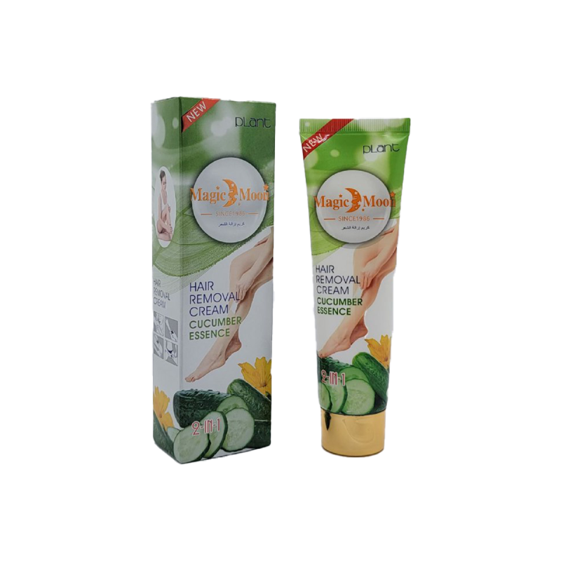 CREMA DEPILADORA 2 EN 1 ESENCIA DE PEPINO MAGIC MOON 100G