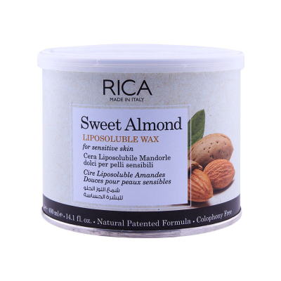 RICA Sweet Almond Sensitive Skin Lipsoluble Wax 400ml