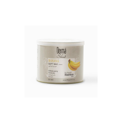 Derma Shine Banana Soft Wax - 400 G