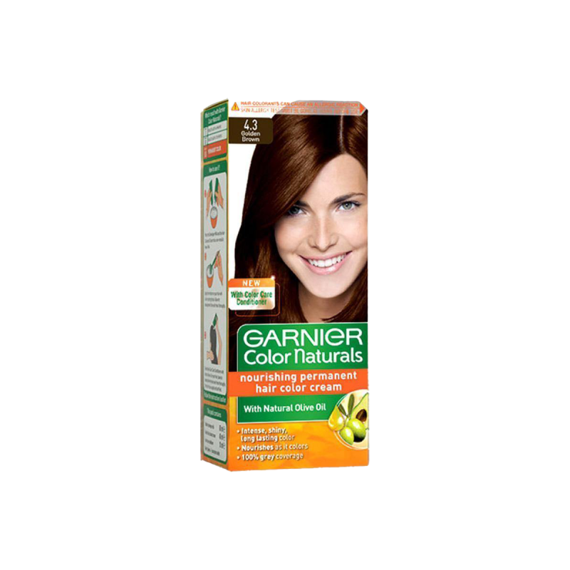 Garnier Hair Color Naturals # 4.3 Golden Brown