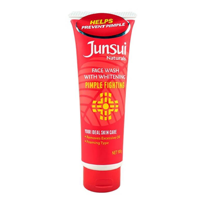 Junsui Naturals Face Wash with Whitening Pimple Fighting 100gm