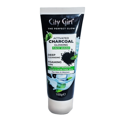 City Girl Charcoal Face Wash