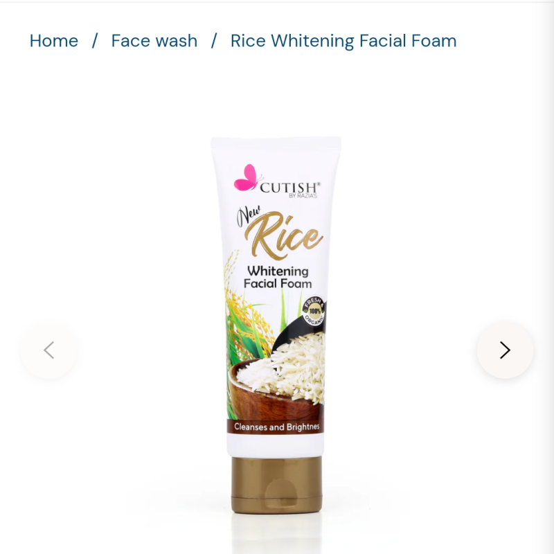 face wash